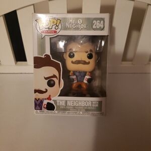 Hello neighbor with glue funko